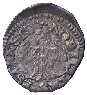 reverse: ZECCHE ITALIANE - REGGIO EMILIA - Alfonso II d Este (1559-1597) - Sesino CNI 85/95; MIR 1348 R (MI g. 0,77). BB