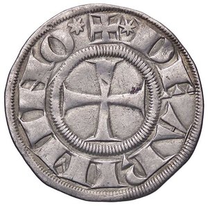 obverse: ZECCHE ITALIANE - RIMINI - Autonome (1250-1385) - Grosso agontano CNI 1/28; MIR 1353  (AG g. 2,34). bel BB