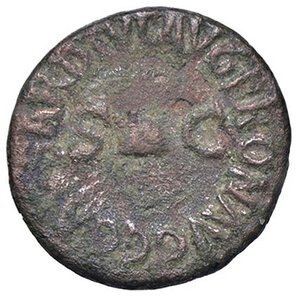 reverse: ROMANE IMPERIALI - Caligola (37-41) - Quadrante C. 7; RIC 52  (AE g. 3,12). BB