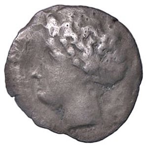 obverse: CELTI - GALLIA - Massalia  - Obolo   (AG g. 0,74). BB