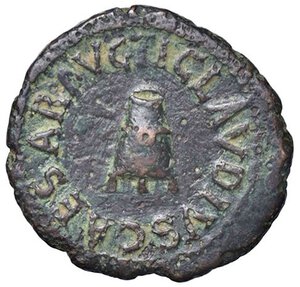 obverse: ROMANE IMPERIALI - Claudio (41-54) - Quadrante   (AE g. 3,25). BB/qBB