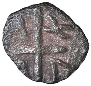 reverse: ZECCHE ITALIANE - SALERNO - Guglielmo Duca di Puglia (1111-1127) - Follaro MIR 593 RRR (AE g. 1). meglio di MB