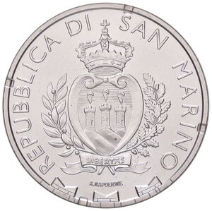 obverse: ZECCHE ITALIANE - SAN MARINO - Monetazione Euro  - 5 Euro 2024   AG Oncia. FDC