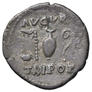 reverse: ROMANE IMPERIALI - Vespasiano (69-79) - Denario C. 43; RIC 30  (AG g. 3). qBB