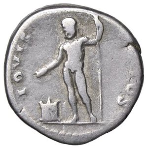 reverse: ROMANE IMPERIALI - Vespasiano (69-79) - Denario C. 222; RIC 124a  (AG g. 3,32). meglio di MB