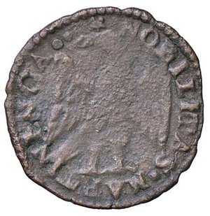 reverse: ZECCHE ITALIANE - SOLFERINO - Carlo Gonzaga (1639-1678) - Quattrino CNI 37/43; MIR 969 R (CU g. 0,56). meglio di MB