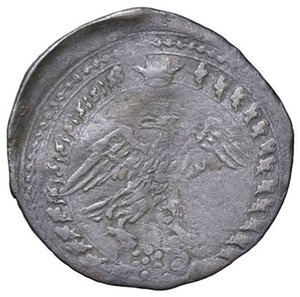 reverse: ZECCHE ITALIANE - URBINO - Francesco Maria II della Rovere (1574-1624) - Quattrino CNI 226/234: Cav. 233  (MI g. 0,58). BB