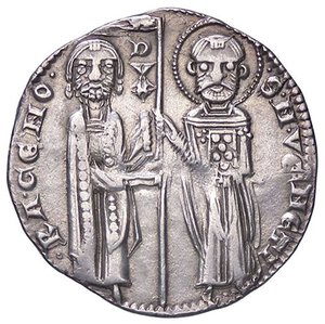 obverse: ZECCHE ITALIANE - VENEZIA - Ranieri Zeno (1253-1268) - Grosso matapan Pao. 1  (AG g. 2,01). bel BB