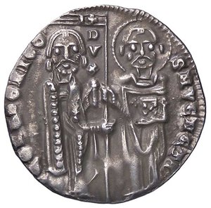 obverse: ZECCHE ITALIANE - VENEZIA - Pietro Gradenigo (1289-1311) - Grosso matapan Mont. 65; Pao. 2  (AG g. 2,15). qSPL