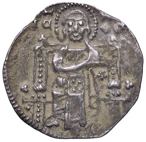 reverse: ZECCHE ITALIANE - VENEZIA - Giovanni Soranzo (1312-1328) - Grosso matapan Pao. 2  (AG g. 1,75). BB+