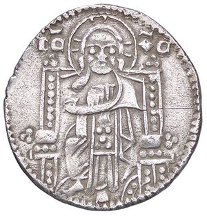 reverse: ZECCHE ITALIANE - VENEZIA - Bartolomeo Gradenigo (1339-1342) - Grosso matapan Pao. 2 R (AG g. 2,07). qBB