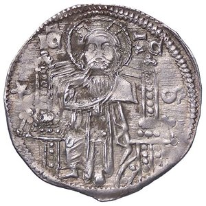 reverse: ZECCHE ITALIANE - VENEZIA - Antonio Venier (1382-1400) - Grosso matapan Pao. 2 R (AG g. 1,93)II tipo. BB