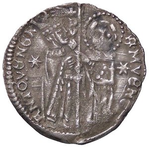 obverse: ZECCHE ITALIANE - VENEZIA - Antonio Venier (1382-1400) - Grosso matapan Pao. 3  (AG g. 1,74)III tipo. BB