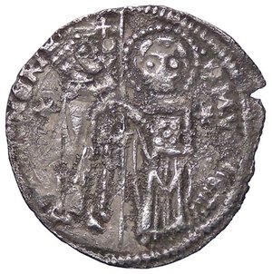 obverse: ZECCHE ITALIANE - VENEZIA - Antonio Venier (1382-1400) - Grosso matapan Pao. 3  (AG g. 1,47)III tipo. meglio di MB