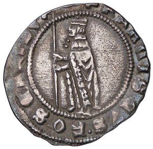 obverse: ZECCHE ITALIANE - VENEZIA - Francesco Foscari (1423-1457) - Grossone Pao. 2  (AG g. 2,84). BB+