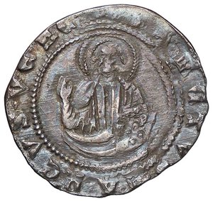 reverse: ZECCHE ITALIANE - VENEZIA - Francesco Foscari (1423-1457) - Grossone Pao. 2  (AG g. 2,84). BB+