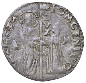 obverse: ZECCHE ITALIANE - VENEZIA - Giovanni Mocenigo (1478-1485) - Marcello o mezza lira Pao. 3  (AG g. 2,49). meglio di MB