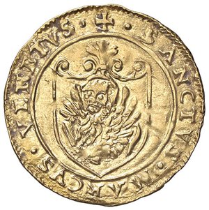 reverse: ZECCHE ITALIANE - VENEZIA - Andrea Gritti (1523-1538) - Scudo d oro Pao. 3  (AU g. 3,37). qSPL