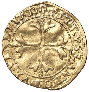 obverse: ZECCHE ITALIANE - VENEZIA - Pietro Lando (1539-1545) - Scudo d oro Mont. 406 R (AU g. 3,3) Lieve ondulazione del tondello. BB