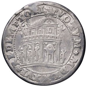 reverse: ZECCHE ITALIANE - VENEZIA - Alvise I Mocenigo (1570-1577) - Osella 1576 A. VII Pao. 58 RR (AG g. 8,72) Da montatura. MB