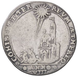 reverse: ZECCHE ITALIANE - VENEZIA - Francesco Molin (1646-1655) - Osella 1653 A. VIII Pao. 136 R (AG g. 9,25). meglio di MB