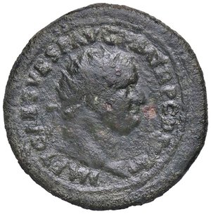 obverse: ROMANE IMPERIALI - Tito (79-81) - Dupondio C. 45; RIC 647  (AE g. 15,14). qBB