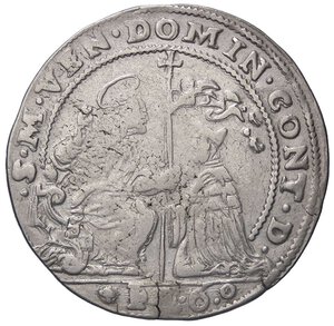 obverse: ZECCHE ITALIANE - VENEZIA - Domenico Contarini (1659-1675) - Osella 1673 A. XV Pao. 156  (AG g. 9,54) Frattura di conio. qBB