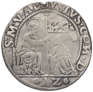 obverse: ZECCHE ITALIANE - VENEZIA - Alvise Contarini (1676-1684) - Osella 1676 A. I Pao. 159  (AG g. 8,47) Appiccagnolo rimosso. MB/qBB