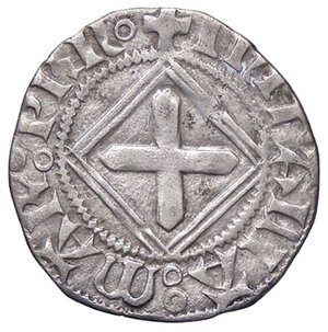 reverse: SAVOIA - Amedeo VIII Duca (1416-1440) - Quarto di grosso MIR 143 NC (MI g. 1,19)II tipo. BB+