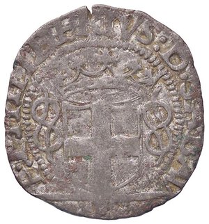 obverse: SAVOIA - Emanuele Filiberto (1553-1580) - Grosso 1560 MIR 532d NC (MI g. 1,77)IV tipo. qBB