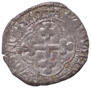 reverse: SAVOIA - Emanuele Filiberto (1553-1580) - Grosso 1560 MIR 532d NC (MI g. 1,77)IV tipo. qBB