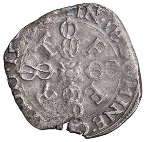 reverse: SAVOIA - Emanuele Filiberto (1553-1580) - Soldo MIR 535 NC (MI g. 1,36)III tipo. qBB