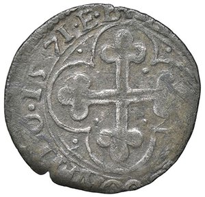 reverse: SAVOIA - Emanuele Filiberto (1553-1580) - Soldo 1571 MIR 534 NC (MI g. 1,65). qBB