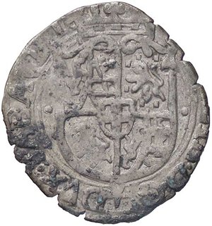 obverse: SAVOIA - Emanuele Filiberto (1553-1580) - Soldo 1576 Bourg MIR 534bj NC (MI g. 1,71)II tipo. qBB