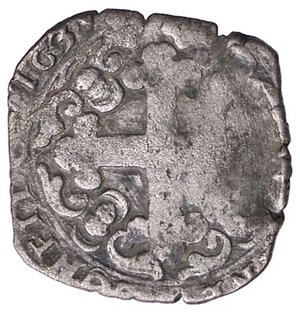 reverse: SAVOIA - Vittorio Amedeo I (1630-1637) - Soldo 163? MIR 719/ R (MI g. 1,58). MB