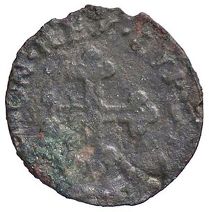 reverse: SAVOIA - Carlo Emanuele II, secondo periodo (1648-1675) - Mezzo soldo MIR 828 R (MI g. 1,42). qBB/MB+