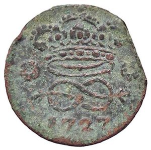 reverse: SAVOIA - Vittorio Amedeo II (secondo periodo, 1680-1730) - 2 Denari 1727 Mont. 9  CU. qBB