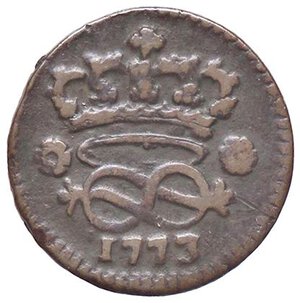 reverse: SAVOIA - Vittorio Amedeo III (1773-1796) - 2 Denari 1773 Mont. 418 RR CU. BB