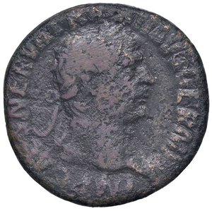 obverse: ROMANE IMPERIALI - Traiano (98-117) - Asse RIC 417  (AE g. 11,31). qBB