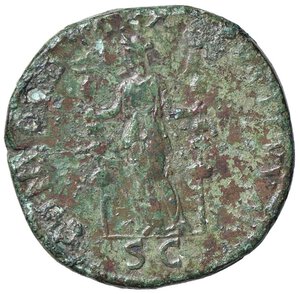 reverse: ROMANE IMPERIALI - Adriano (117-138) - Sesterzio C. 268  (AE g. 25,85). BB/BB+