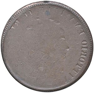 obverse: SAVOIA - Vittorio Emanuele II Re d Italia (1861-1878) - 5 Centesimi   CU Battuto in incuso, pressoché evanescente. MB