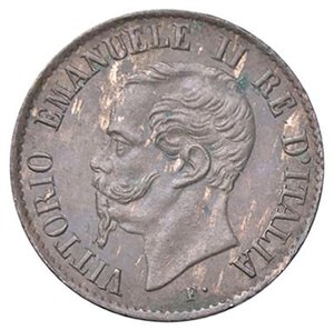 obverse: SAVOIA - Vittorio Emanuele II Re d Italia (1861-1878) - Centesimo 1861 M Pag. 562; Mont. 259  CU. SPL+/qFDC