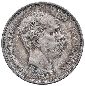 obverse: SAVOIA - Umberto I (1878-1900) - Lira 1899 Pag. 606; Mont. 52  AG  Gradevole patina. SPL+/qFDC