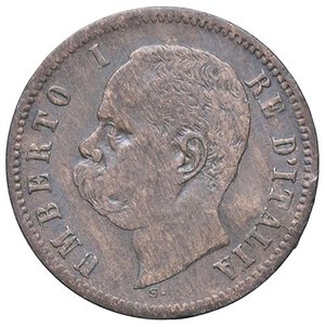 obverse: SAVOIA - Umberto I (1878-1900) - 2 Centesimi 1895 Pag. 620; Mont. 68a R CU. meglio di MB