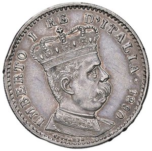 obverse: SAVOIA - Eritrea  - Lira 1890 Pag. 634; Mont. 84 R AG  Colpi al bordo. qBB