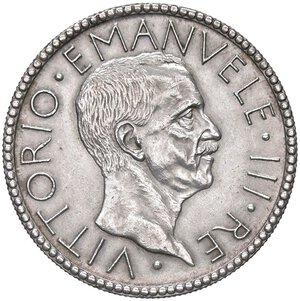 obverse: SAVOIA - Vittorio Emanuele III (1900-1943) - 20 Lire 1927 A VI Littore Pag. 672; Mont. 65  AG. SPL+