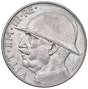 obverse: SAVOIA - Vittorio Emanuele III (1900-1943) - 20 Lire 1928 Elmetto Pag. 680; Mont. 76 NC AG. BB+