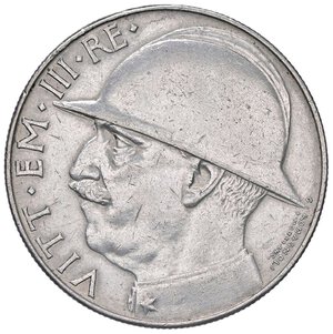 obverse: SAVOIA - Vittorio Emanuele III (1900-1943) - 20 Lire 1928 Elmetto Pag. 680; Mont. 76 NC AG  Segnetti. BB+