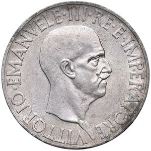 obverse: SAVOIA - Vittorio Emanuele III (1900-1943) - 10 Lire 1936 XIV Impero Pag. 700; Mont. 101  AG  Ossidazioni al R/. SPL