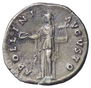 reverse: ROMANE IMPERIALI - Antonino Pio (138-161) - Denario   (AG g. 3,33). BB